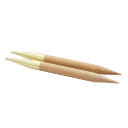 Aiguilles Circulaires Interchangeables Basix Bouleau 12 Cm. Nr. 8.0